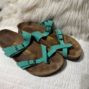 Birkenstock Mayari Teal Sandals
